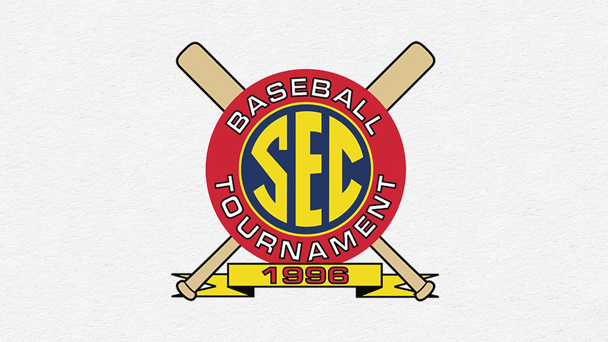 SEC Baseball Tournament Logo 1996