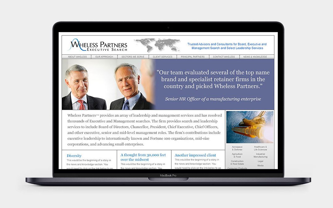 Wheless Partners Website