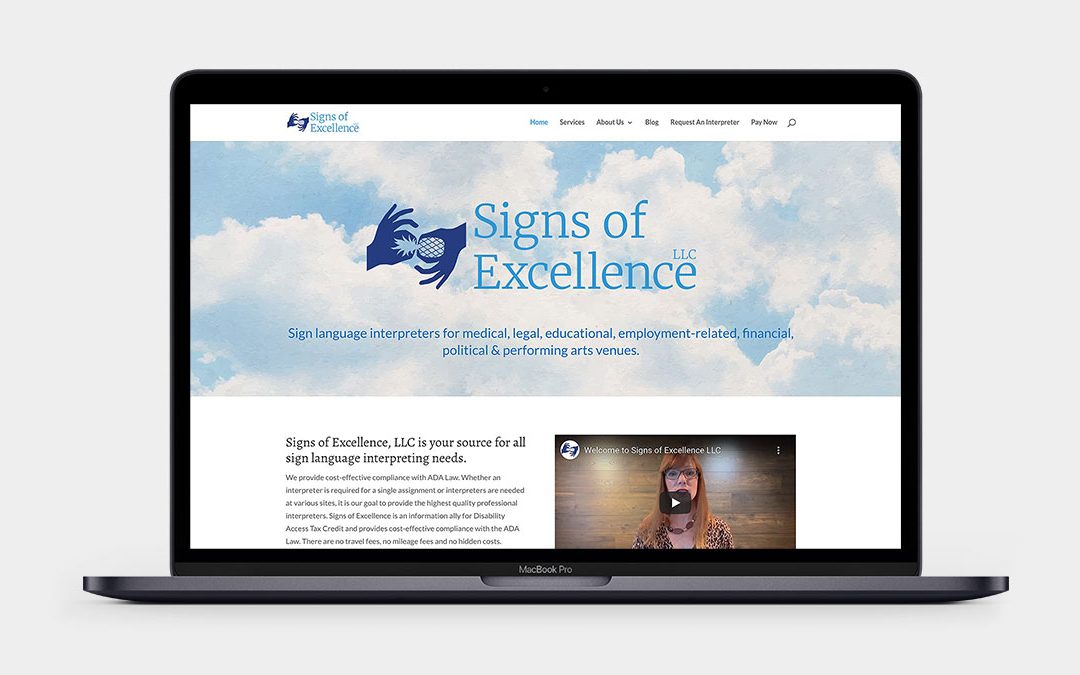 Signs of Excellence LLC Website