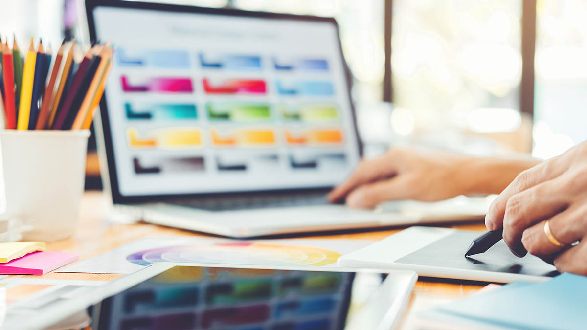 Just a generic designers desk