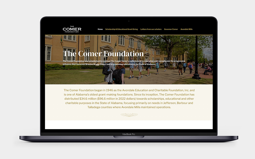 The Comer Foundation Website