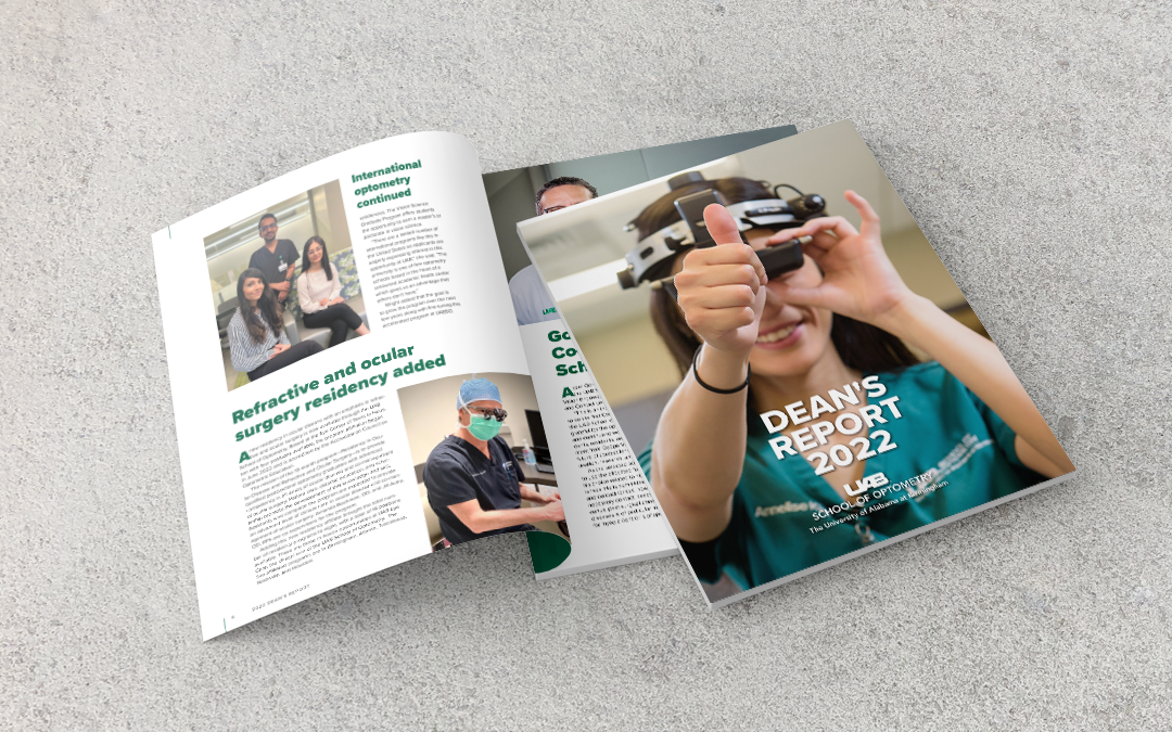 Dean’s Report 2022 UAB School of Optometry