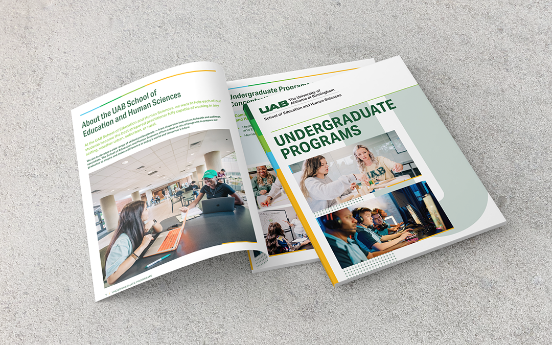 UAB School of Education and Human Sciences Program Booklets